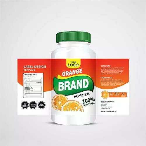 保健品包装标签